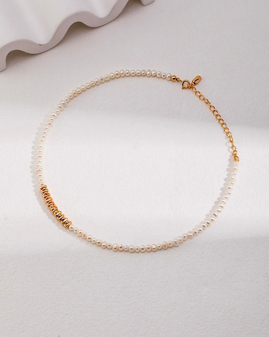 Unique Modern Design Elegant Natural Pearl Necklace